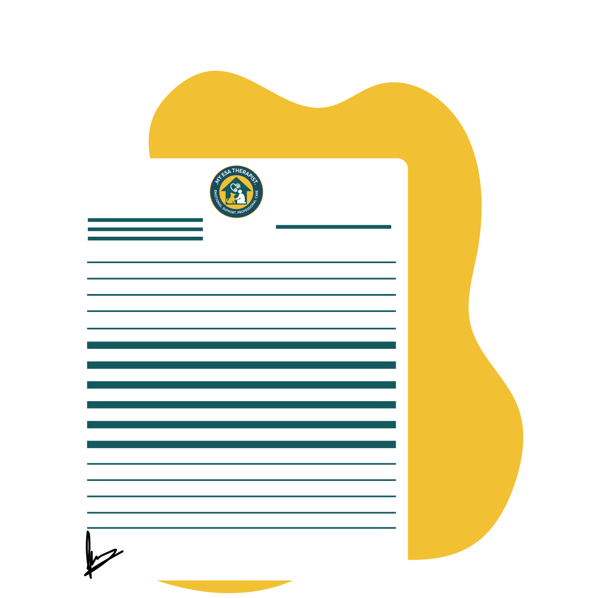 Emotional Support Animal Letter